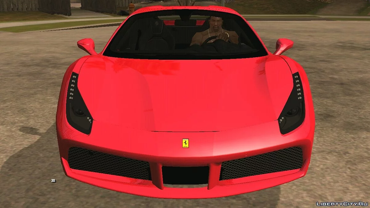 Ferrari 488 Spider / GTA San Andreas (iOS, Android)