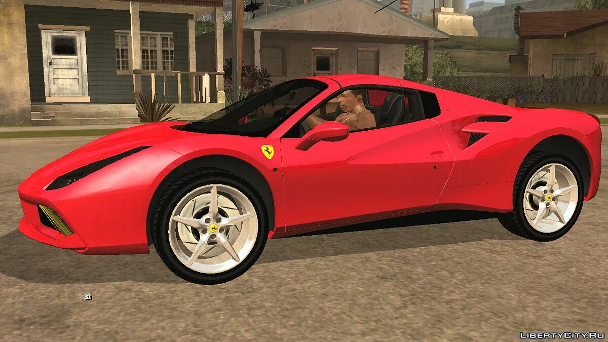 Ferrari 488 Spider / GTA San Andreas (iOS, Android)