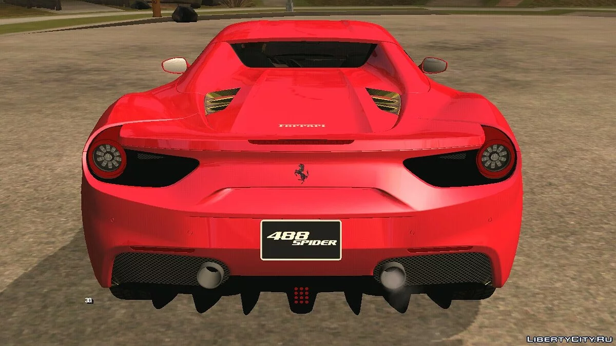 Ferrari 488 Spider / GTA San Andreas (iOS, Android)