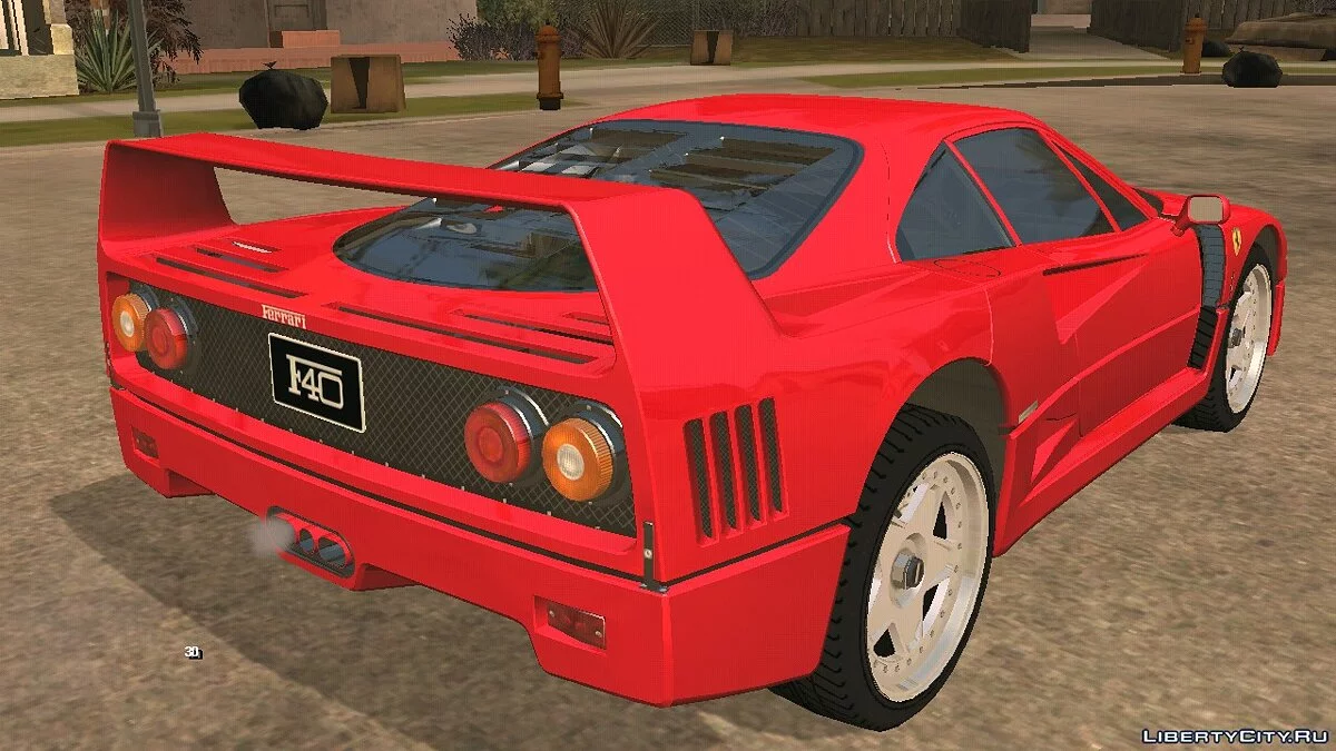 Ferrari F40 / GTA San Andreas (iOS, Android)