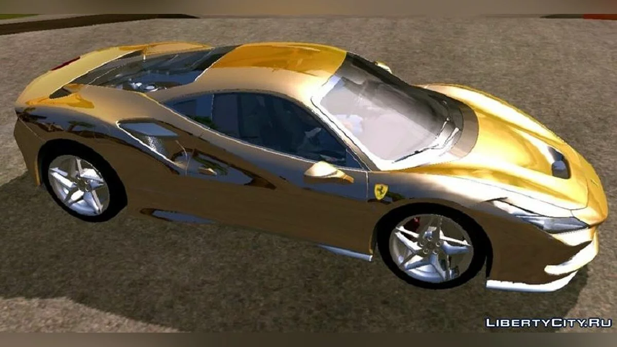 2019 Ferrari F8 Tributo / GTA San Andreas (iOS, Android)