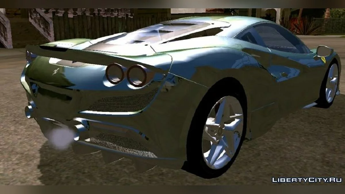 2019 Ferrari F8 Tributo / GTA San Andreas (iOS, Android)