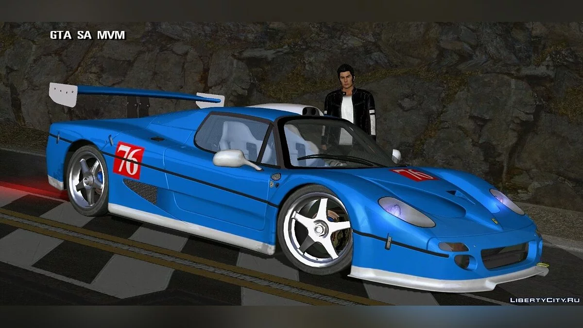 Ferrari F50 + винилы / GTA San Andreas (iOS, Android)