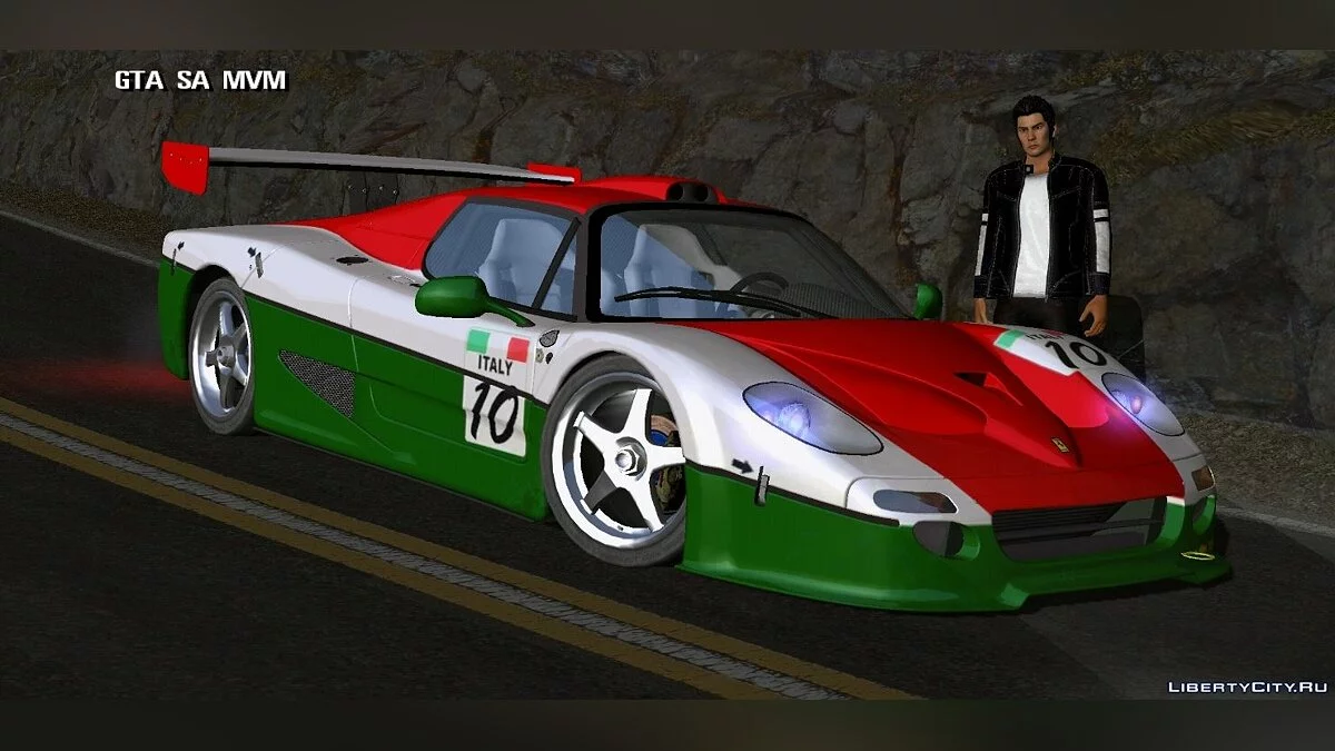 Ferrari F50 + винилы / GTA San Andreas (iOS, Android)