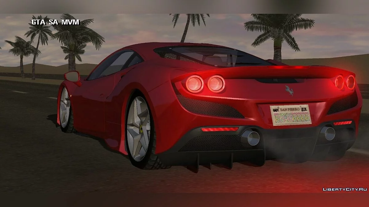 Ferrari F8 (только DFF) / GTA San Andreas (iOS, Android)
