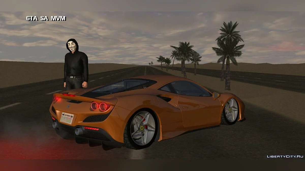 Ferrari F8 (только DFF) / GTA San Andreas (iOS, Android)