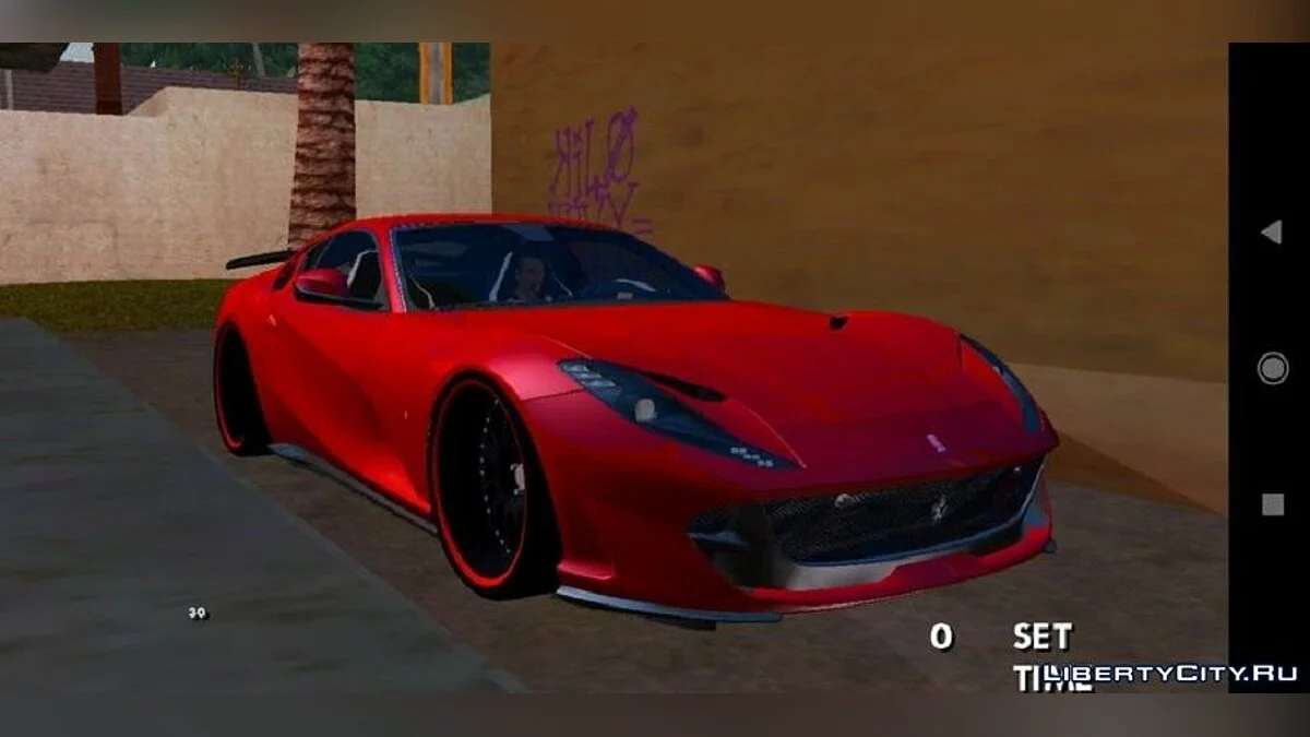 Ferrari 812 Superfast (только DFF) / GTA San Andreas (iOS, Android)