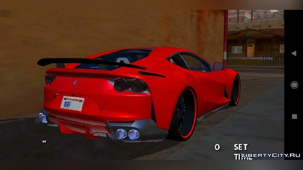 Ferrari 812 Superfast (только DFF) / GTA San Andreas (iOS, Android)