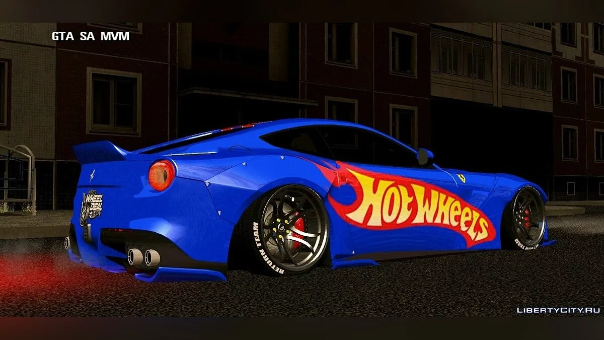 Ferrari F12 / GTA San Andreas (iOS, Android)