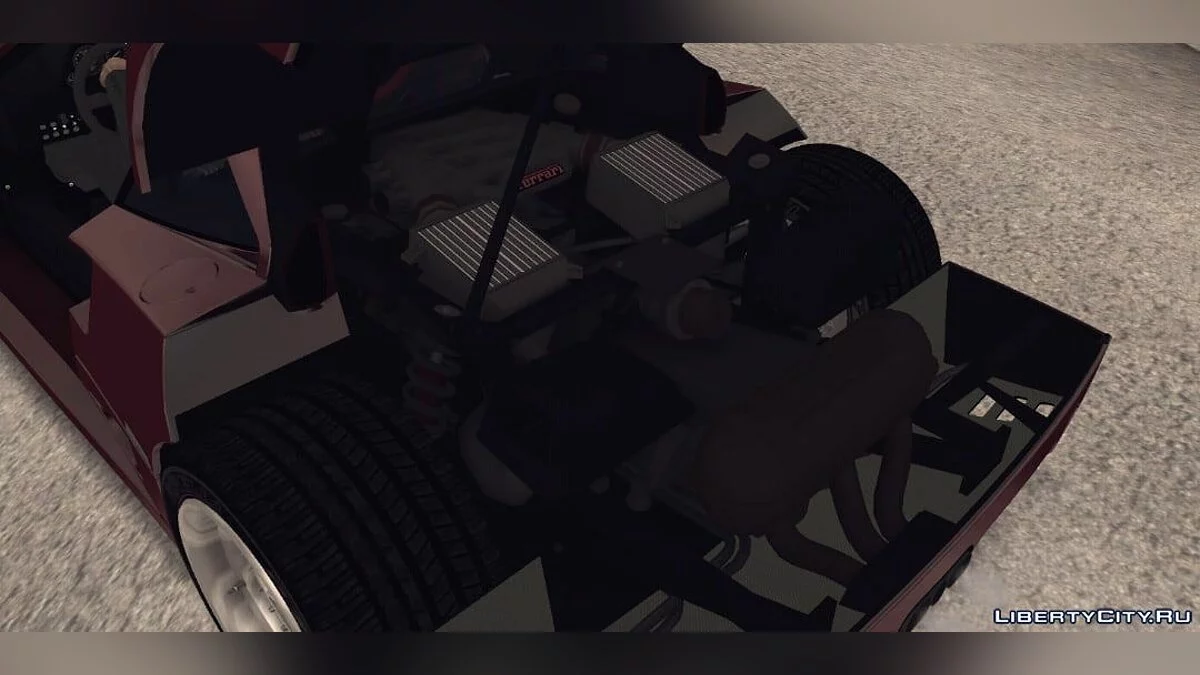 Ferrari F40 1987 / GTA San Andreas (iOS, Android)