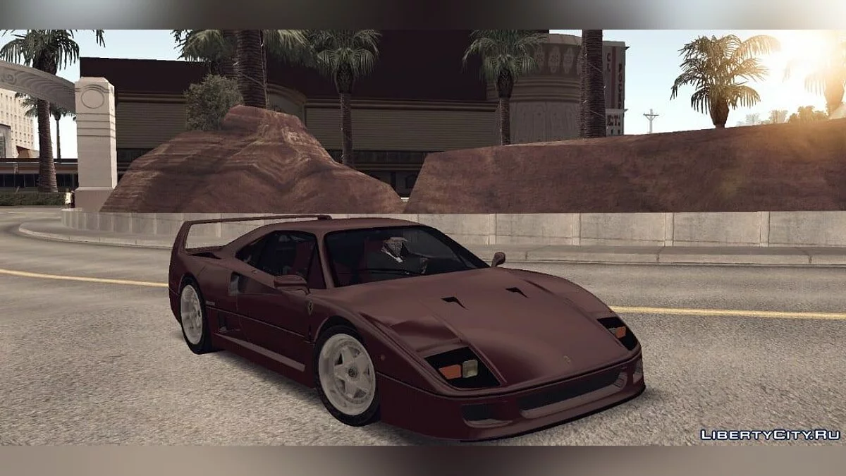 Ferrari F40 1987 / GTA San Andreas (iOS, Android)
