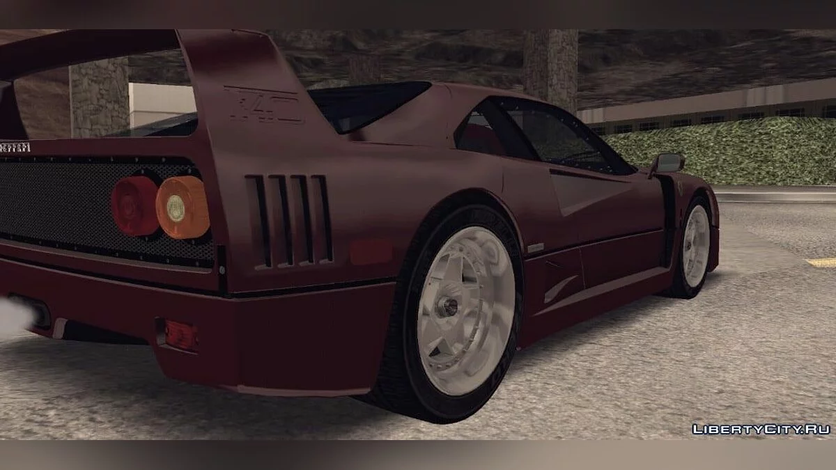 Ferrari F40 1987 / GTA San Andreas (iOS, Android)