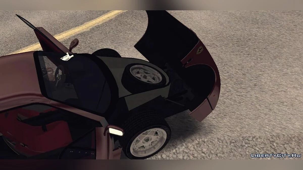 Ferrari F40 1987 / GTA San Andreas (iOS, Android)