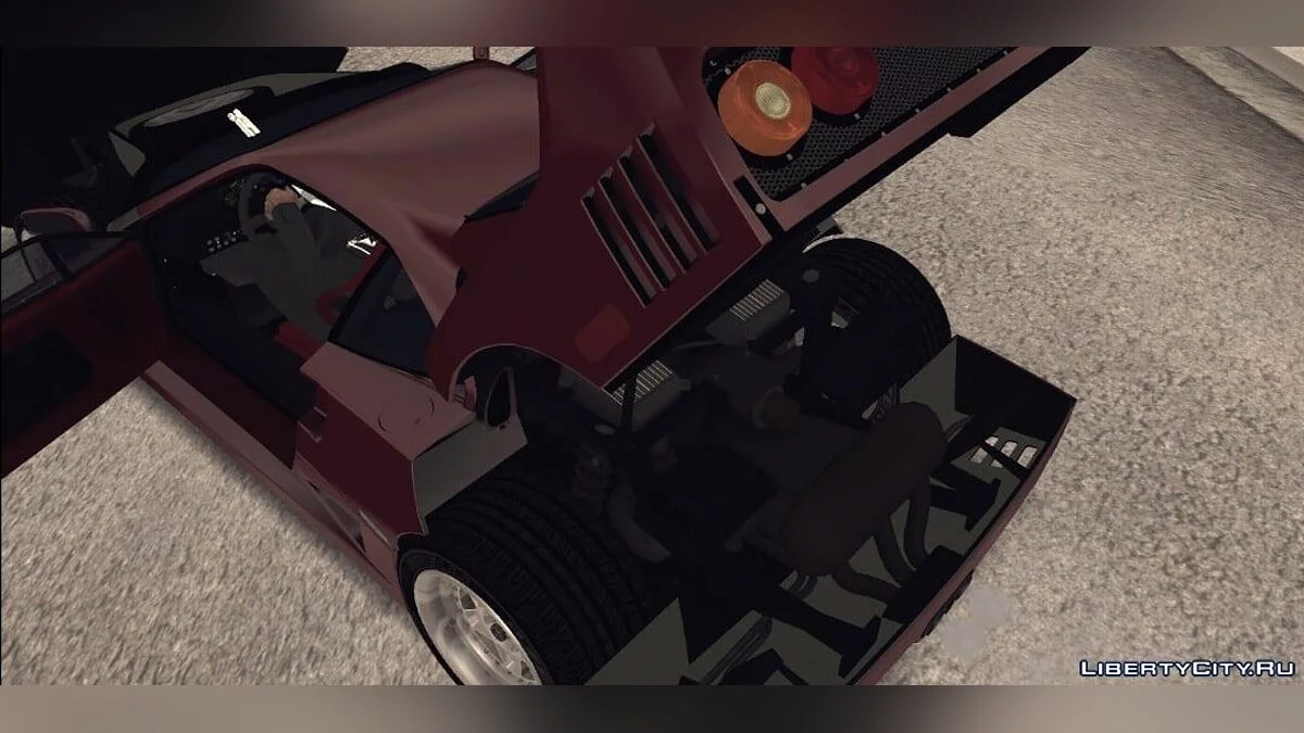 Ferrari F40 1987 / GTA San Andreas (iOS, Android)
