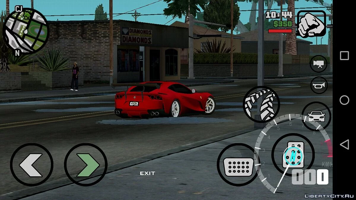 Ferrari 812 SuperFast / GTA San Andreas (iOS, Android)