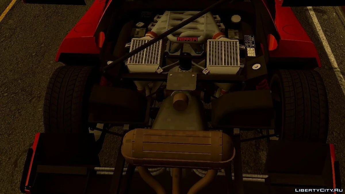 Ferrari F40 (US-Spec) 1989 / GTA San Andreas (iOS, Android)