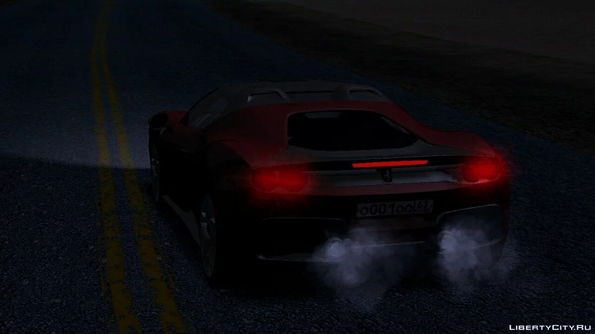 Ferrari J50 / GTA San Andreas (iOS, Android)
