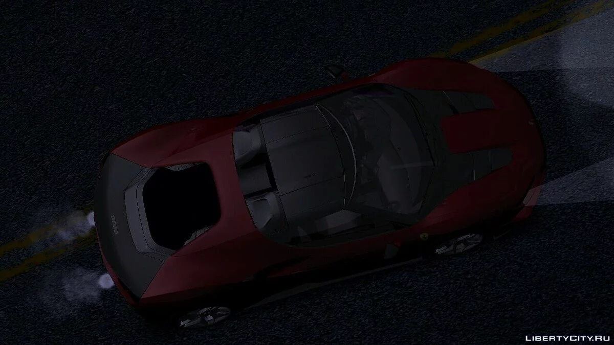 Ferrari J50 / GTA San Andreas (iOS, Android)