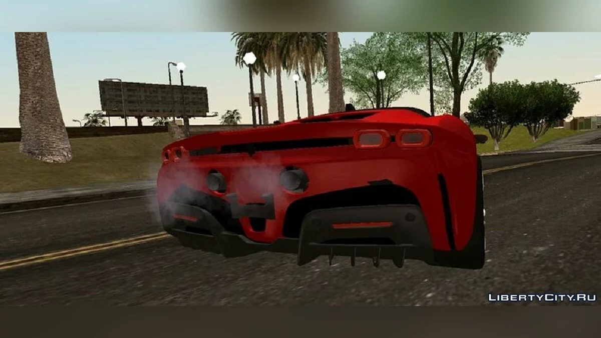 Ferrari SF90 Stradale / GTA San Andreas (iOS, Android)