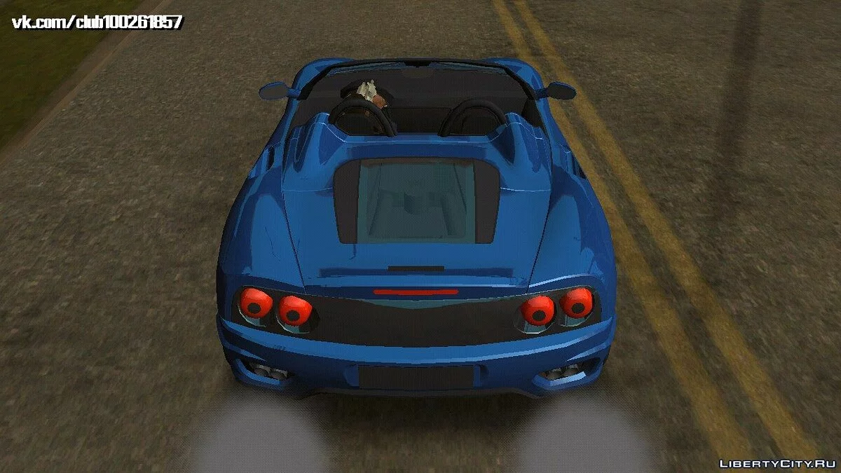 Ferrari 360 Spider (только DFF) / GTA San Andreas (iOS, Android)