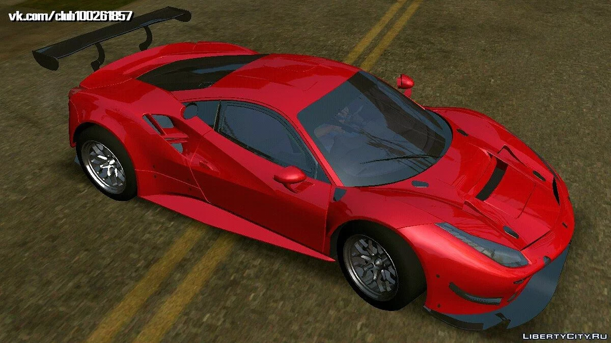 Ferrari 488 GTE 2016 (только DFF) / GTA San Andreas (iOS, Android)
