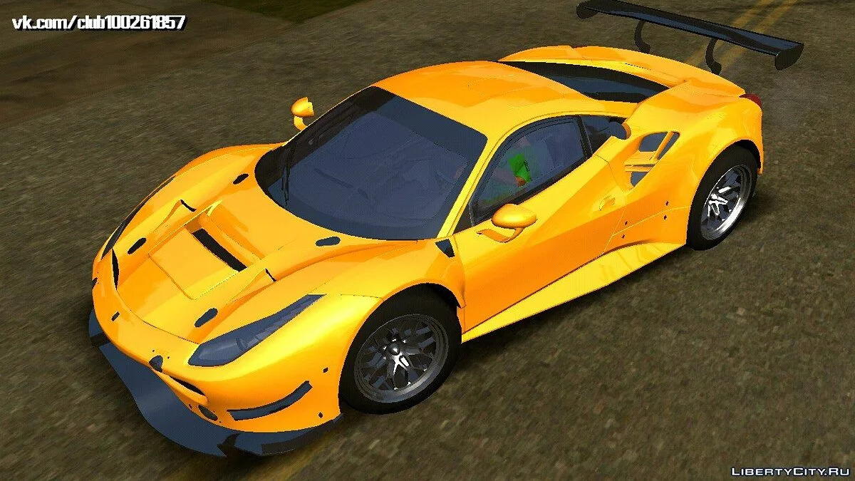 Ferrari 488 GTE 2016 (только DFF) / GTA San Andreas (iOS, Android)