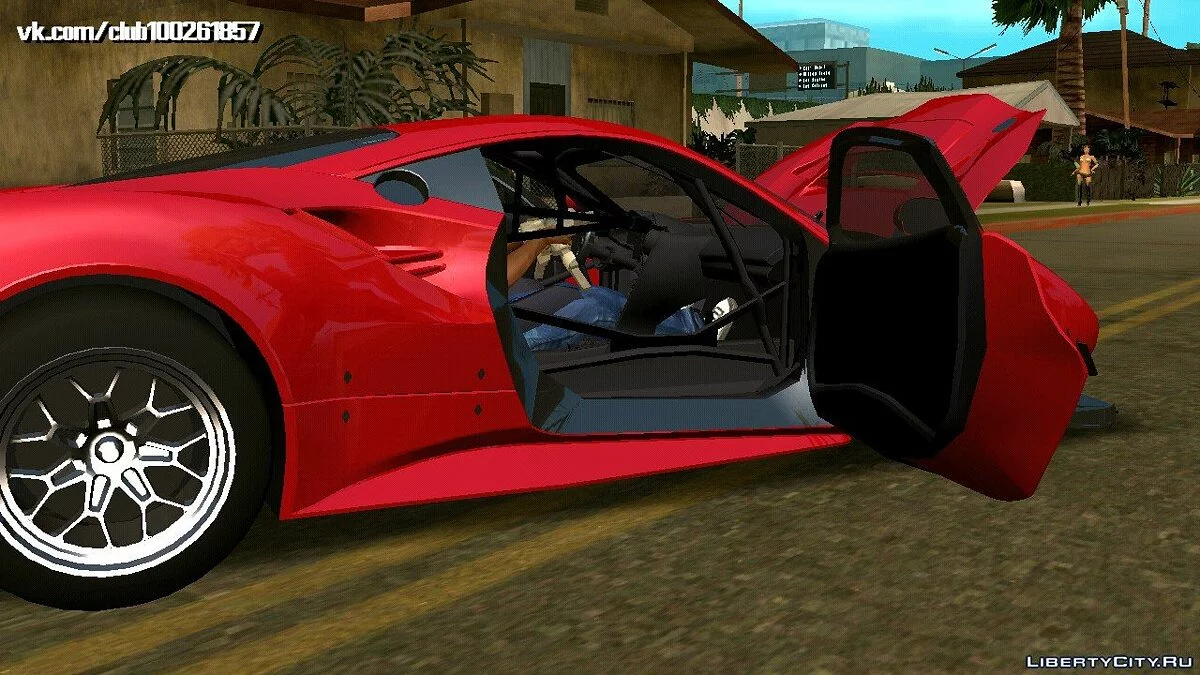 Ferrari 488 GTE 2016 (только DFF) / GTA San Andreas (iOS, Android)