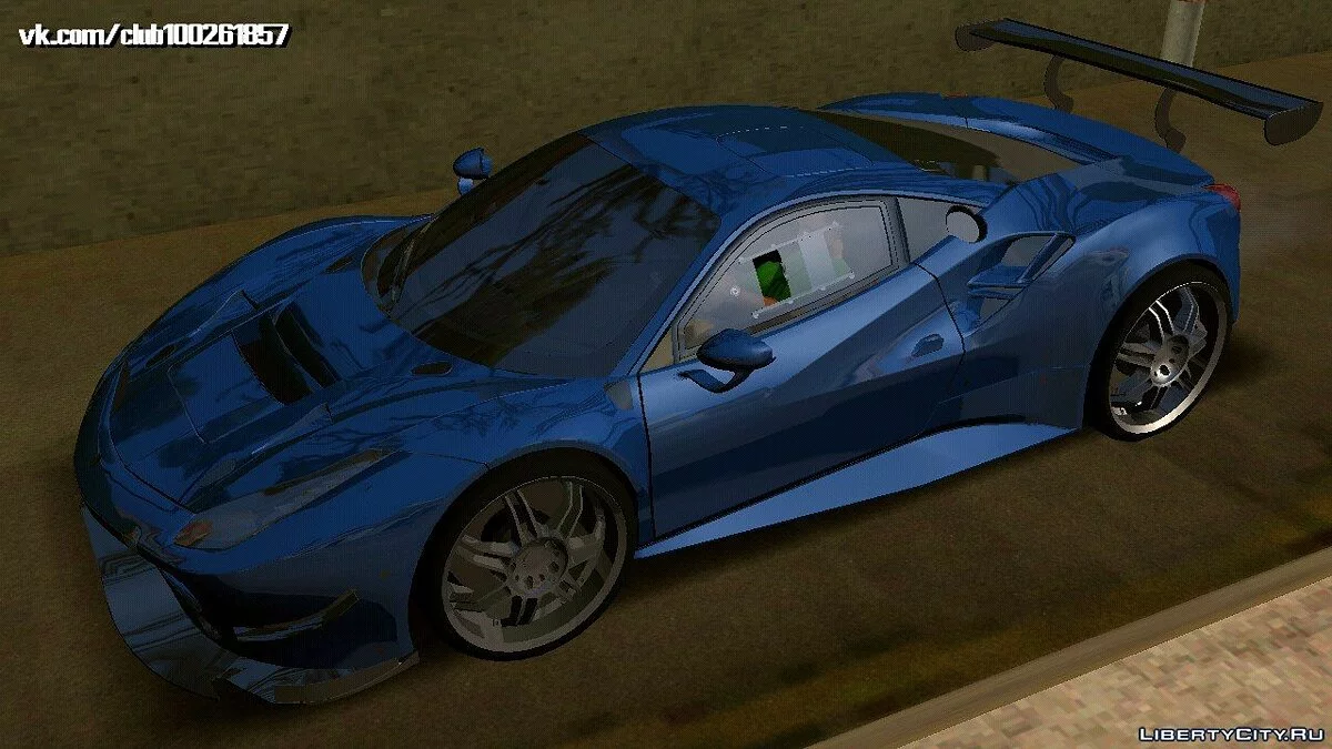 Ferrari 488 GTE 2016 (только DFF) / GTA San Andreas (iOS, Android)