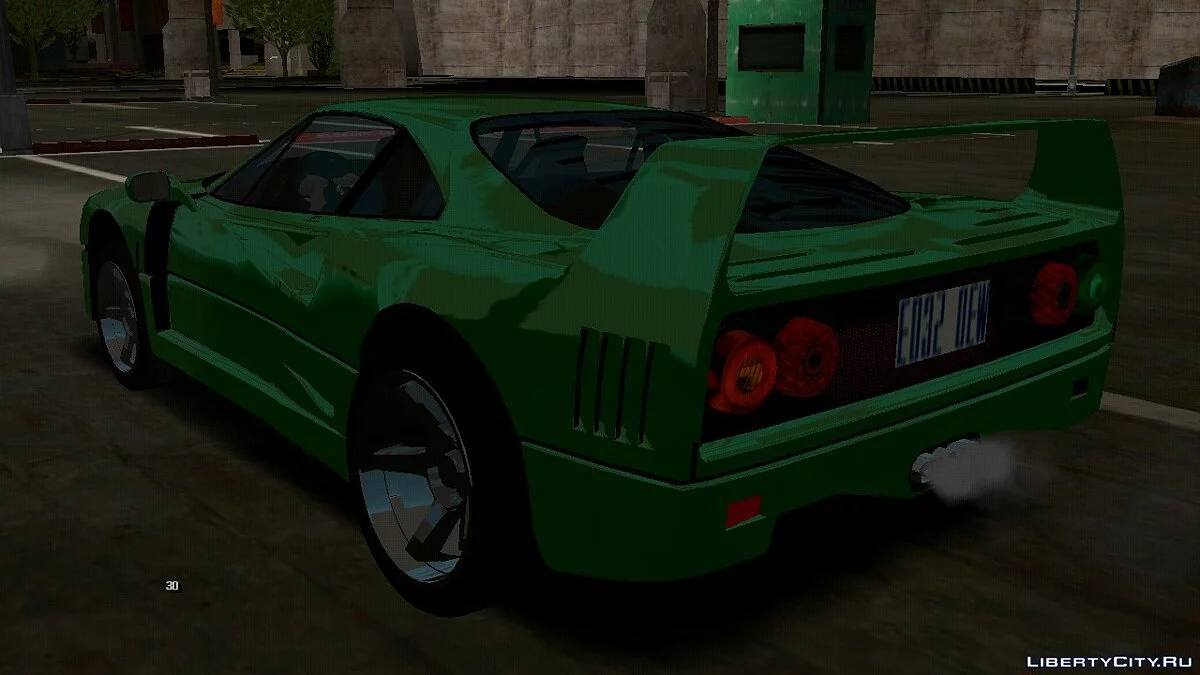 Ferrari F40 Gas Monkey (только DFF) / GTA San Andreas (iOS, Android)