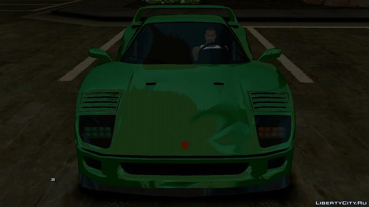 Ferrari F40 Gas Monkey (только DFF) / GTA San Andreas (iOS, Android)