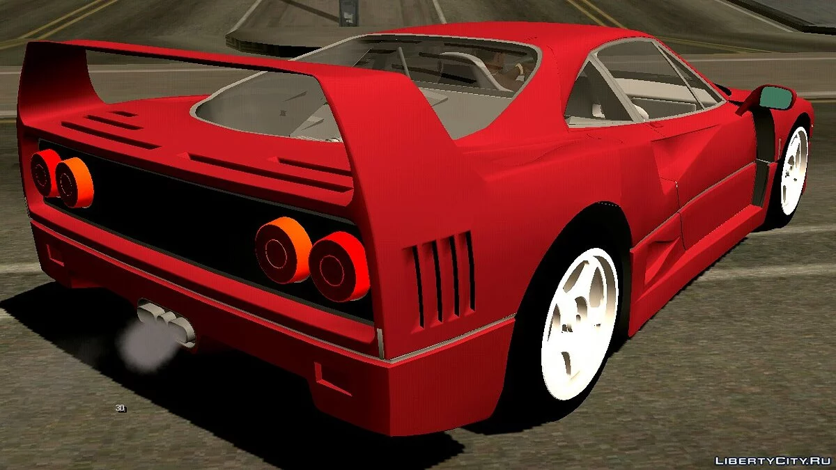 Ferrari F40 (только DFF) / GTA San Andreas (iOS, Android)