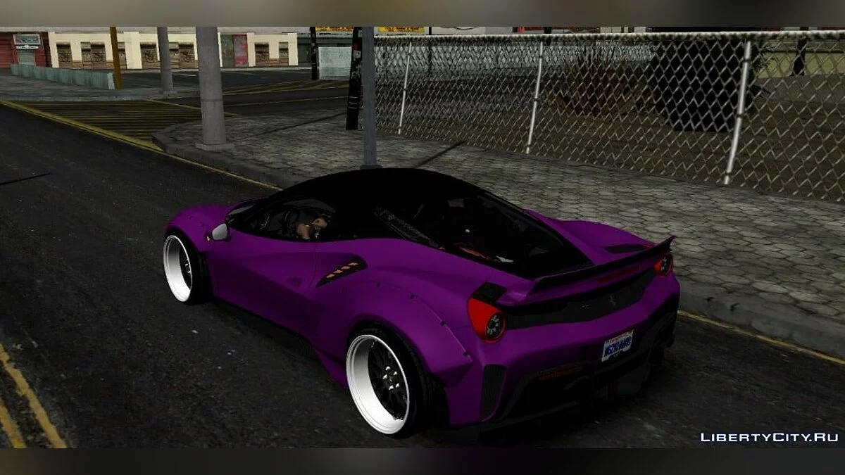 Ferrari Pista Liberty Walk fix / GTA San Andreas (iOS, Android)