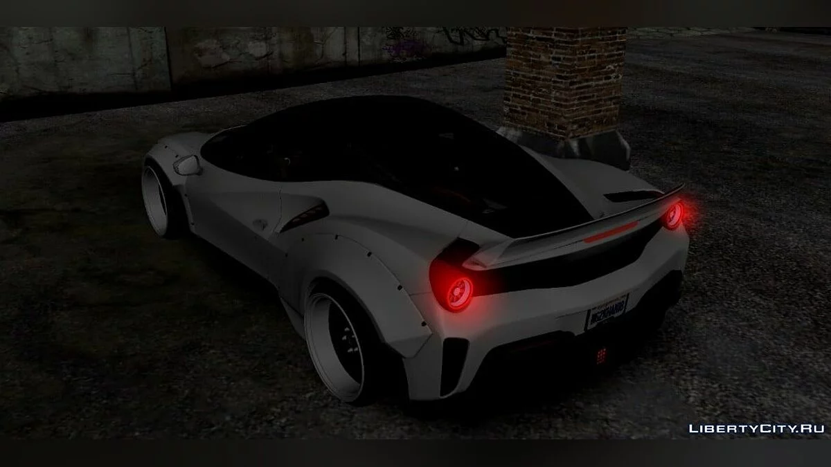 Ferrari Pista Liberty Walk fix / GTA San Andreas (iOS, Android)
