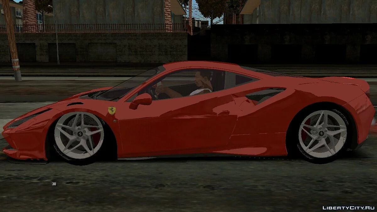 2019 Ferrari F8 Tributo / GTA San Andreas (iOS, Android)