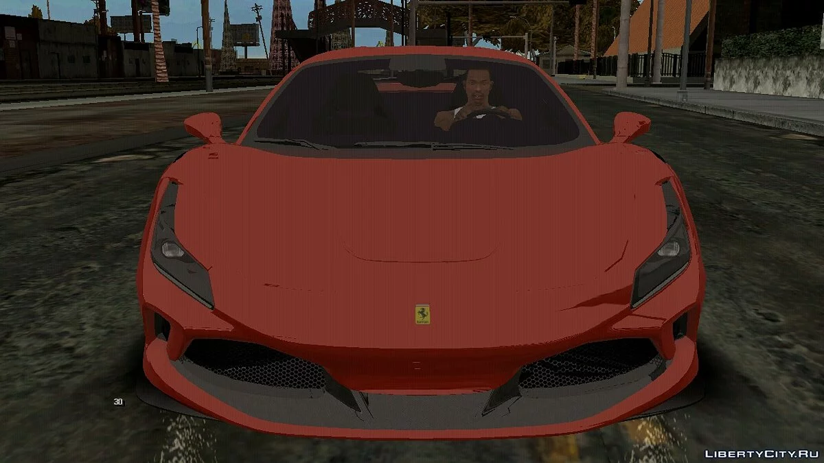 2019 Ferrari F8 Tributo / GTA San Andreas (iOS, Android)