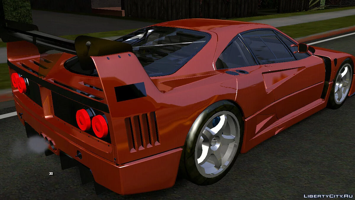 1989 Ferrari F40 Lm (только DFF) / GTA San Andreas (iOS, Android)