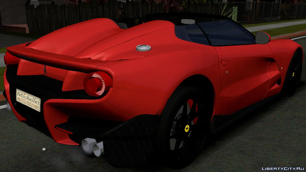 2019 Ferrari F12 TRS (только DFF) / GTA San Andreas (iOS, Android)