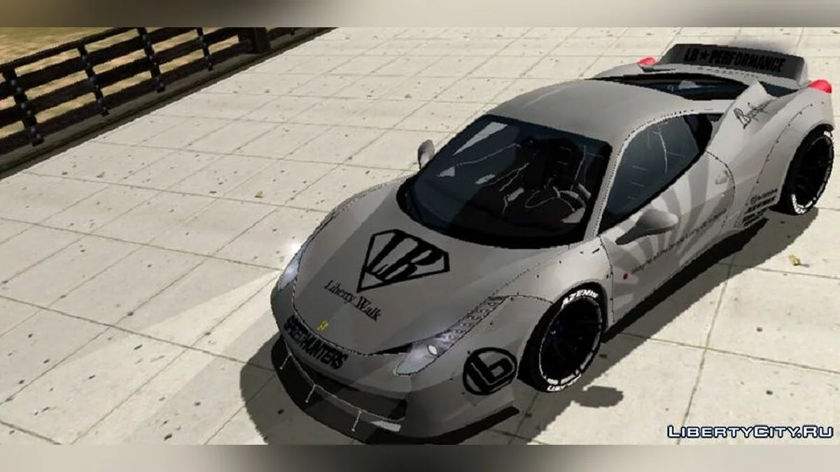 Ferrari 458 Italia / GTA San Andreas (iOS, Android)