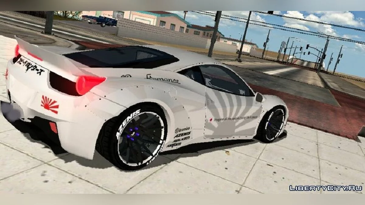 Ferrari 458 Italia / GTA San Andreas (iOS, Android)