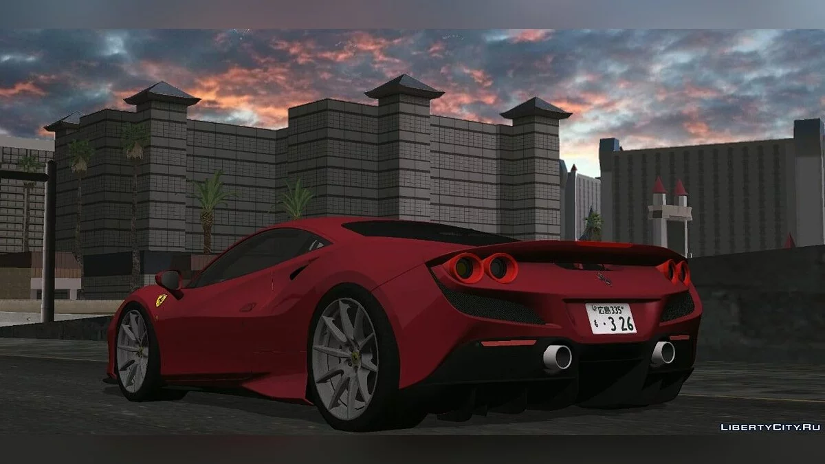 Ferrari F8 Tributo / GTA San Andreas (iOS, Android)
