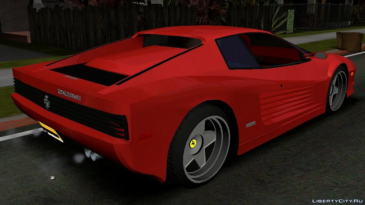 Ferrari Testarossa (только DFF) / GTA San Andreas (iOS, Android)