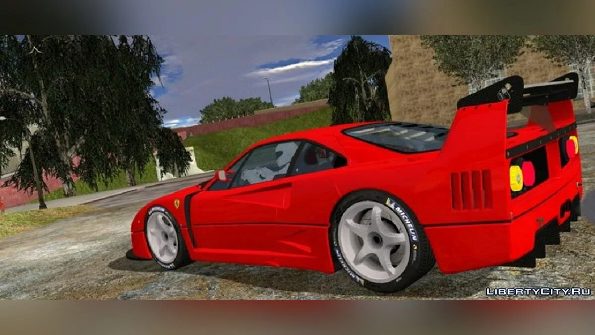 Ferrari F40 LM (remake) / GTA San Andreas (iOS, Android)