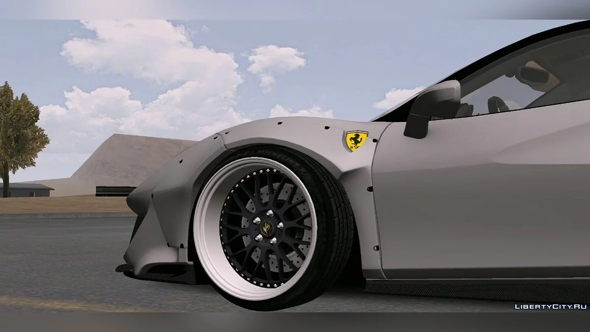 Ferrari 488 Pista Liberty Walk / GTA San Andreas (iOS, Android)