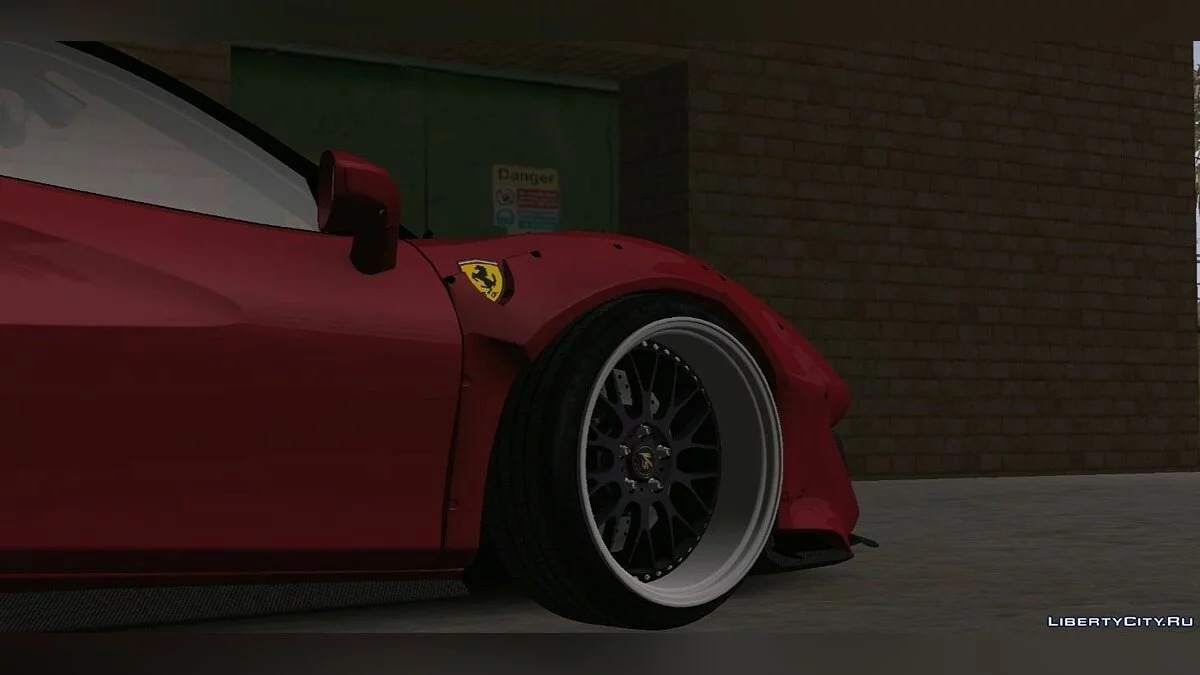 Ferrari 488 Pista Liberty Walk / GTA San Andreas (iOS, Android)