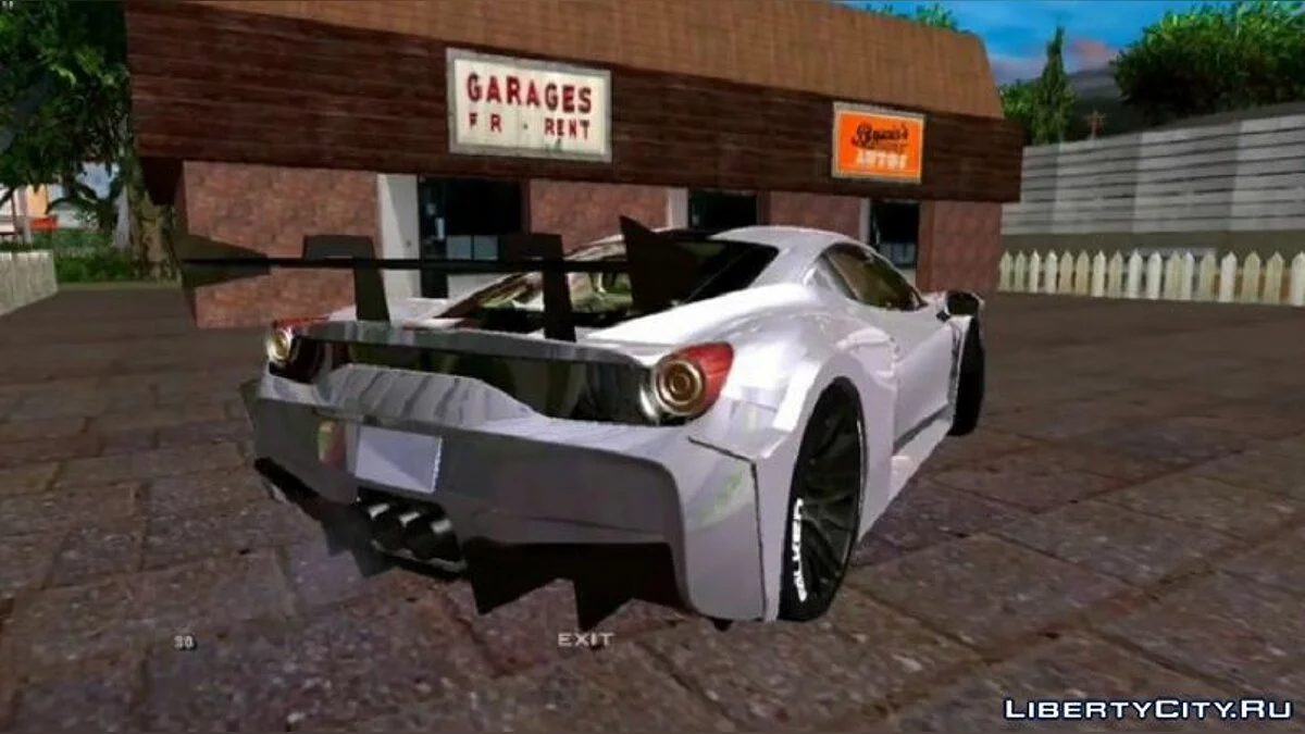 Ferrari 458 LB Silhouette / GTA San Andreas (iOS, Android)