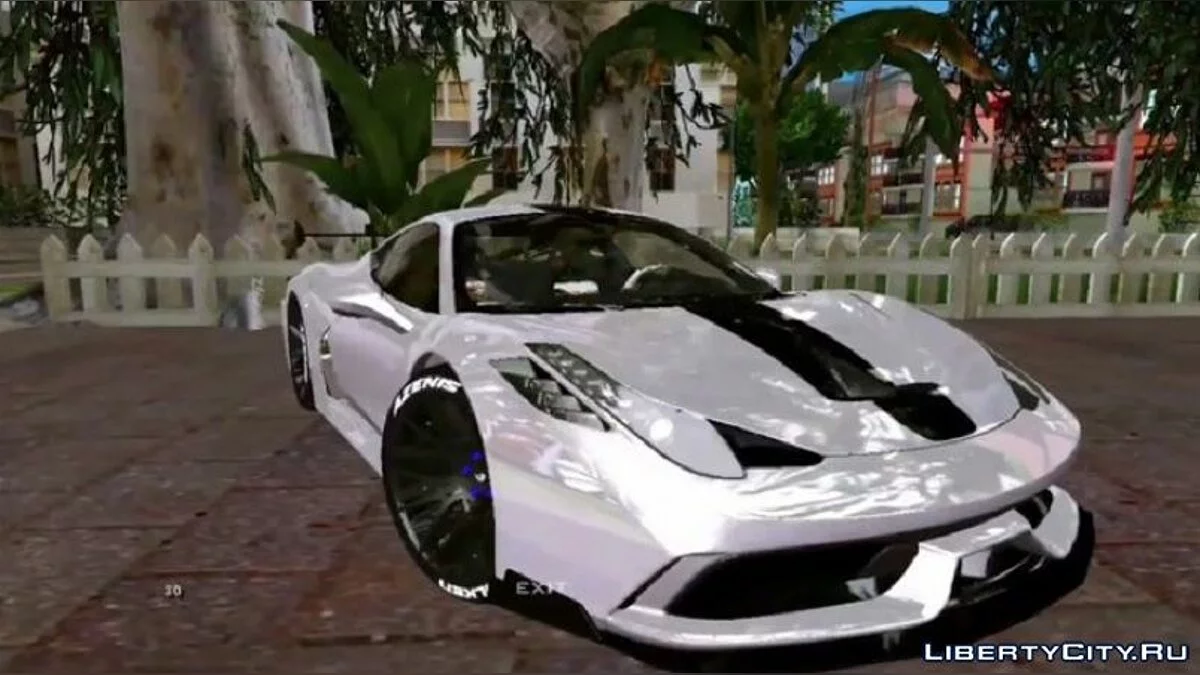Ferrari 458 LB Silhouette / GTA San Andreas (iOS, Android)