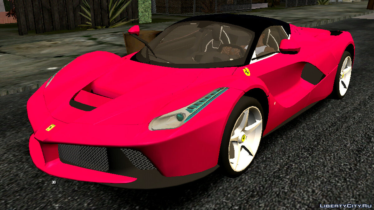 Скачать Ferrari LAFERRARI 2013 (только DFF) для GTA San Andreas (iOS,  Android)