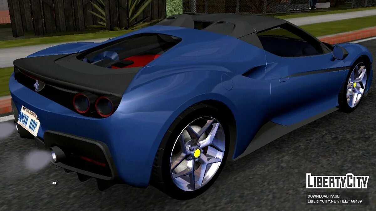FERRARI J50 (только DFF) / GTA San Andreas (iOS, Android)