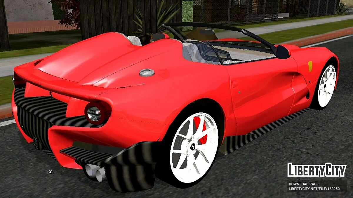 Ferrari TRS 2019 (только DFF) / GTA San Andreas (iOS, Android)