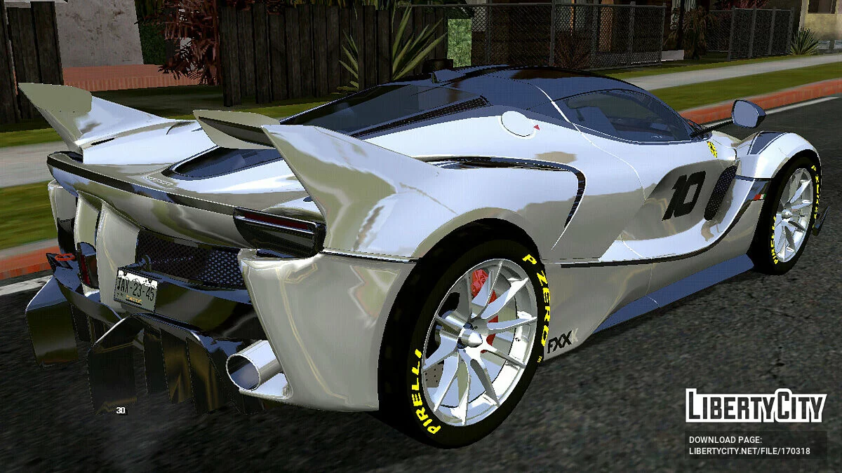 Ferrari FXXK (только DFF) / GTA San Andreas (iOS, Android)